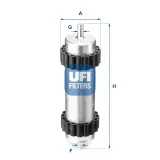 Kraftstofffilter UFI 31.946.00