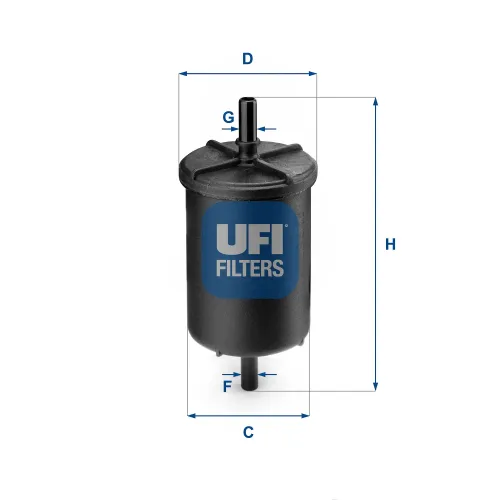 Kraftstofffilter UFI 31.948.00 Bild Kraftstofffilter UFI 31.948.00