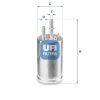 Kraftstofffilter UFI 31.951.00