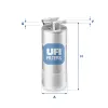 Kraftstofffilter UFI 31.953.00