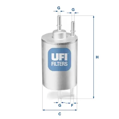 Kraftstofffilter UFI 31.958.00