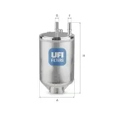 Kraftstofffilter UFI 31.959.01