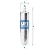 Kraftstofffilter UFI 31.985.00