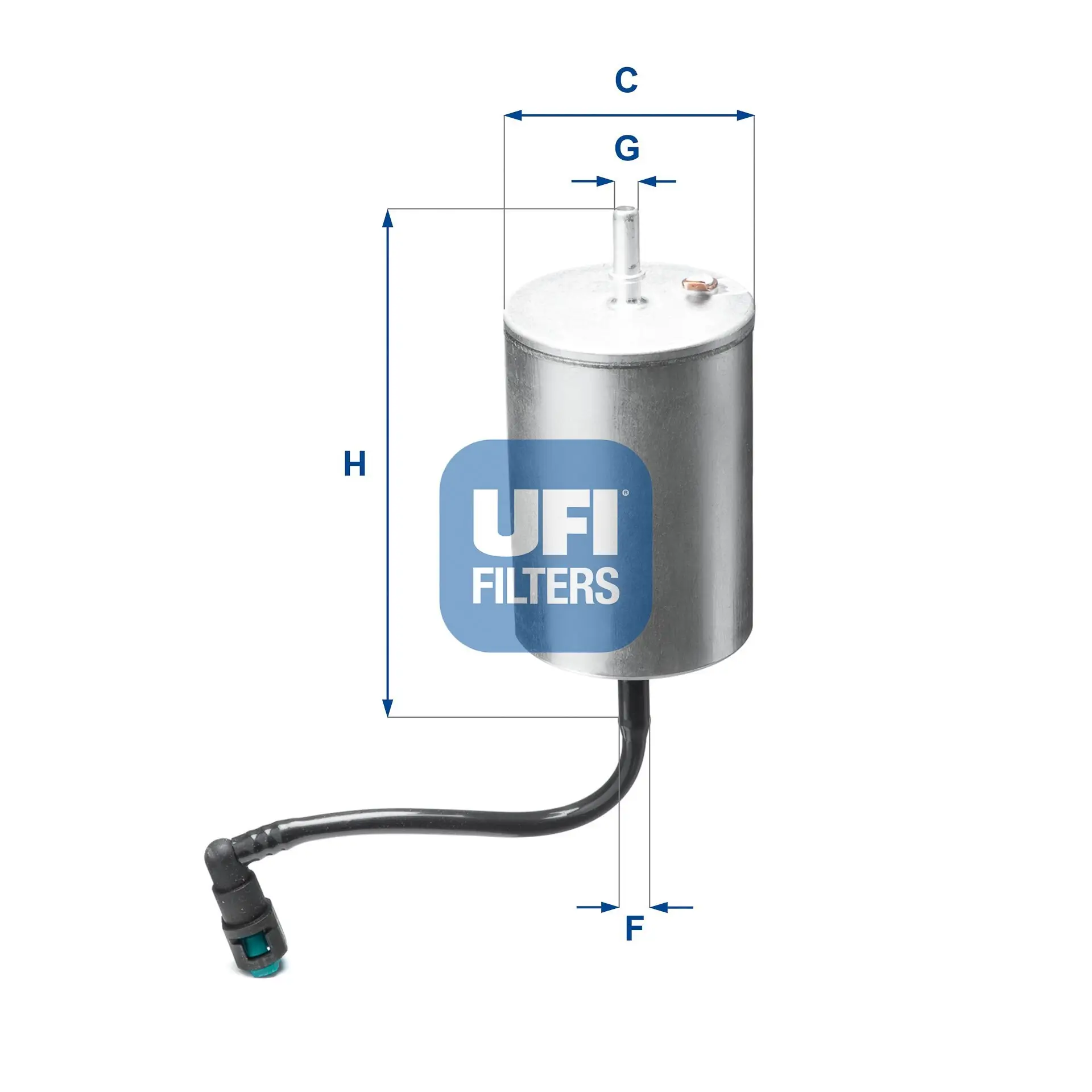 Kraftstofffilter UFI 31.A06.00