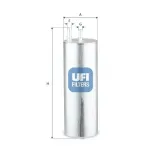 Kraftstofffilter UFI 31.A39.00