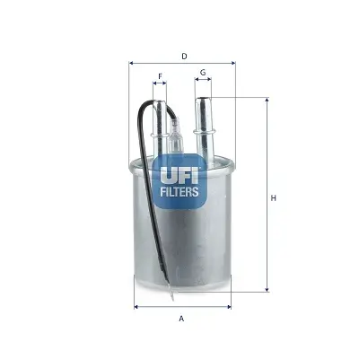 Kraftstofffilter UFI 31.A42.00