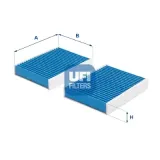 Filter, Innenraumluft UFI 34.104.00