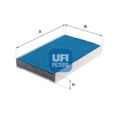 Filter, Innenraumluft UFI 34.111.00 Bild Filter, Innenraumluft UFI 34.111.00