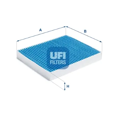 Filter, Innenraumluft UFI 34.114.00 Bild Filter, Innenraumluft UFI 34.114.00