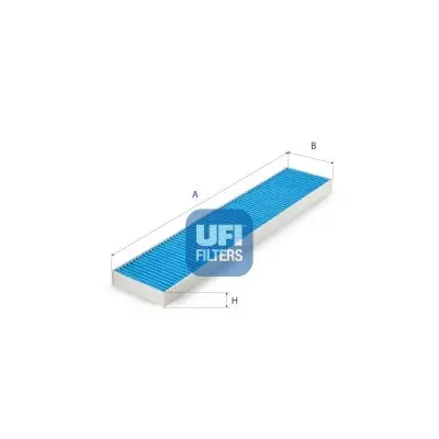 Filter, Innenraumluft UFI 34.118.00 Bild Filter, Innenraumluft UFI 34.118.00