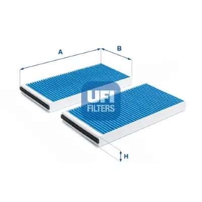Filter, Innenraumluft UFI 34.127.00 Bild Filter, Innenraumluft UFI 34.127.00