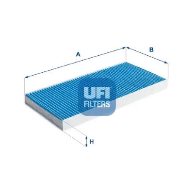 Filter, Innenraumluft UFI 34.128.00 Bild Filter, Innenraumluft UFI 34.128.00