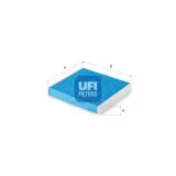 Filter, Innenraumluft UFI 34.144.00