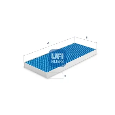 Filter, Innenraumluft UFI 34.156.00 Bild Filter, Innenraumluft UFI 34.156.00