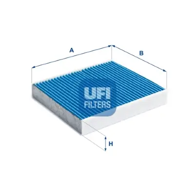 Filter, Innenraumluft UFI 34.158.00 Bild Filter, Innenraumluft UFI 34.158.00