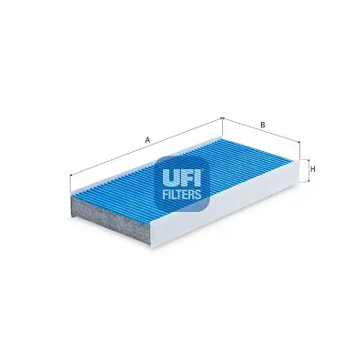 Filter, Innenraumluft UFI 34.160.00 Bild Filter, Innenraumluft UFI 34.160.00