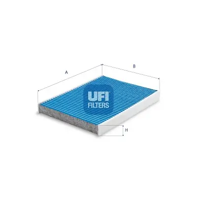 Filter, Innenraumluft UFI 34.166.00 Bild Filter, Innenraumluft UFI 34.166.00