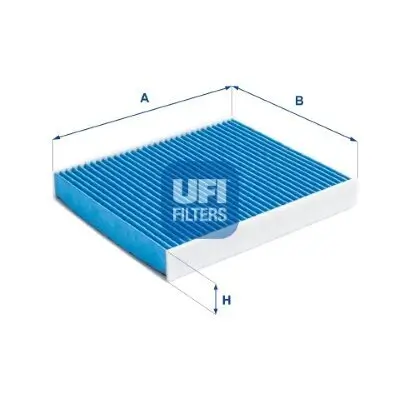 Filter, Innenraumluft UFI 34.402.00