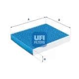 Filter, Innenraumluft UFI 34.402.00