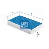 Filter, Innenraumluft UFI 34.217.00