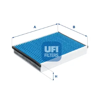 Filter, Innenraumluft UFI 34.218.00 Bild Filter, Innenraumluft UFI 34.218.00