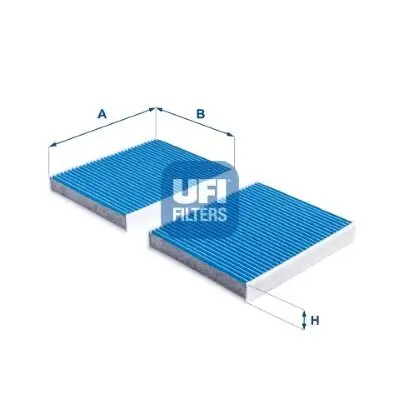 Filter, Innenraumluft UFI 34.231.00