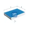 Filter, Innenraumluft UFI 34.234.00