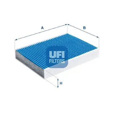 Filter, Innenraumluft UFI 34.234.00 Bild Filter, Innenraumluft UFI 34.234.00