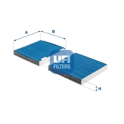 Filter, Innenraumluft UFI 34.241.00 Bild Filter, Innenraumluft UFI 34.241.00