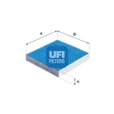 Filter, Innenraumluft UFI 34.395.00