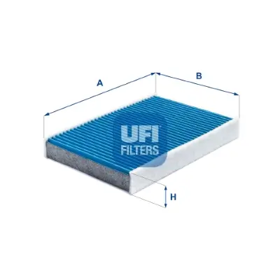 Filter, Innenraumluft UFI 34.249.00 Bild Filter, Innenraumluft UFI 34.249.00