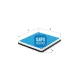 Filter, Innenraumluft UFI 34.253.00