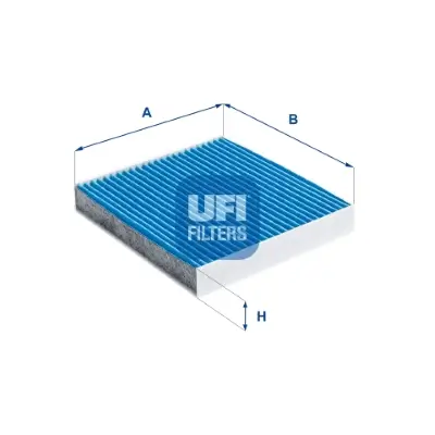 Filter, Innenraumluft UFI 34.266.00 Bild Filter, Innenraumluft UFI 34.266.00
