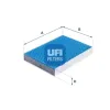 Filter, Innenraumluft UFI 34.285.00