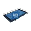 Filter, Innenraumluft UFI 34.401.00