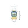 Kraftstofffilter UFI 46.008.00