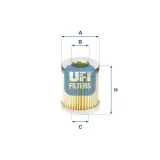 Kraftstofffilter UFI 46.008.00