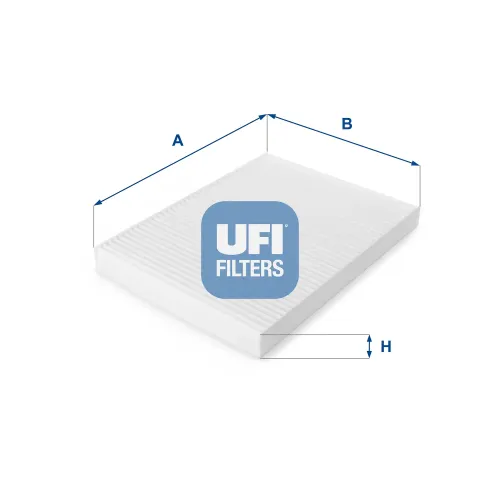 Filter, Innenraumluft UFI 53.006.00 Bild Filter, Innenraumluft UFI 53.006.00