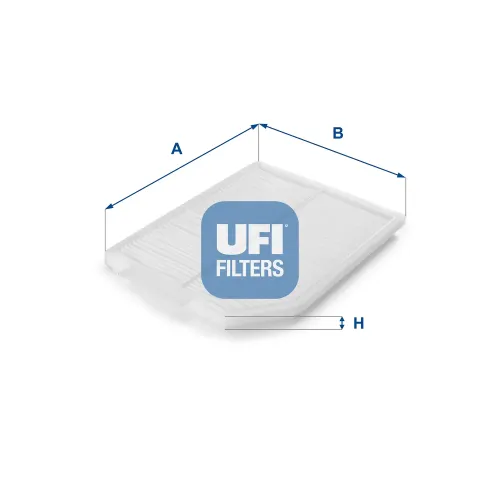 Filter, Innenraumluft UFI 53.018.00 Bild Filter, Innenraumluft UFI 53.018.00