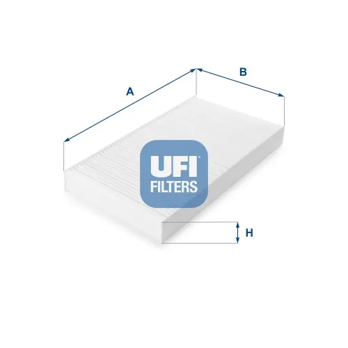 Filter, Innenraumluft UFI 53.023.00 Bild Filter, Innenraumluft UFI 53.023.00