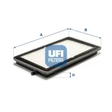 Filter, Innenraumluft UFI 53.026.00