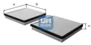 Filter, Innenraumluft UFI 53.037.00