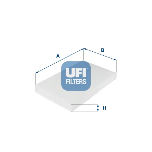 Filter, Innenraumluft UFI 53.038.00 Bild Filter, Innenraumluft UFI 53.038.00