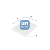 Filter, Innenraumluft UFI 53.043.00