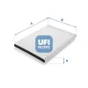 Filter, Innenraumluft UFI 53.047.00