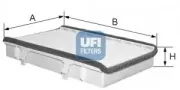 Filter, Innenraumluft UFI 53.049.00