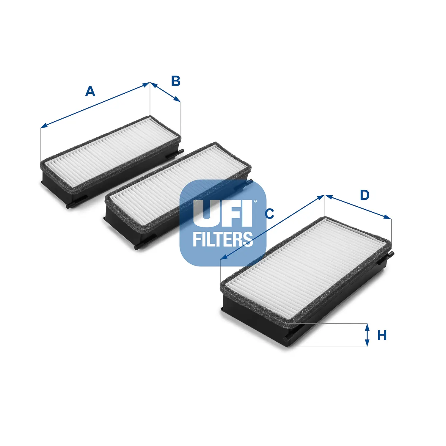 Filter, Innenraumluft UFI 53.070.00