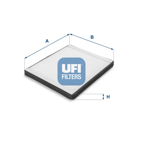 Filter, Innenraumluft UFI 53.075.00 Bild Filter, Innenraumluft UFI 53.075.00