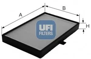 Filter, Innenraumluft UFI 53.079.00 Bild Filter, Innenraumluft UFI 53.079.00