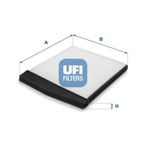 Filter, Innenraumluft UFI 53.091.00 Bild Filter, Innenraumluft UFI 53.091.00